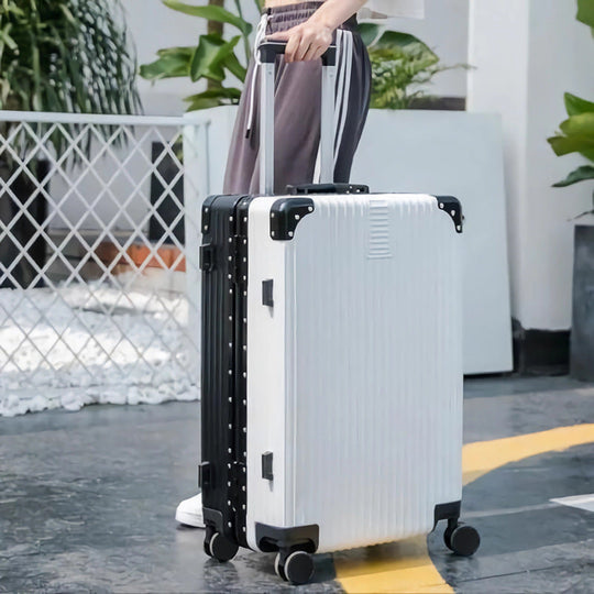 Valise Extensible Unisexe à Roulettes Légère et Maniable 1