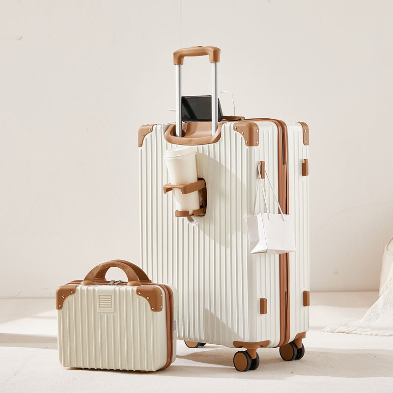 Valise Multifonctions Unisexe avec Roues Pivotantes 360° 38