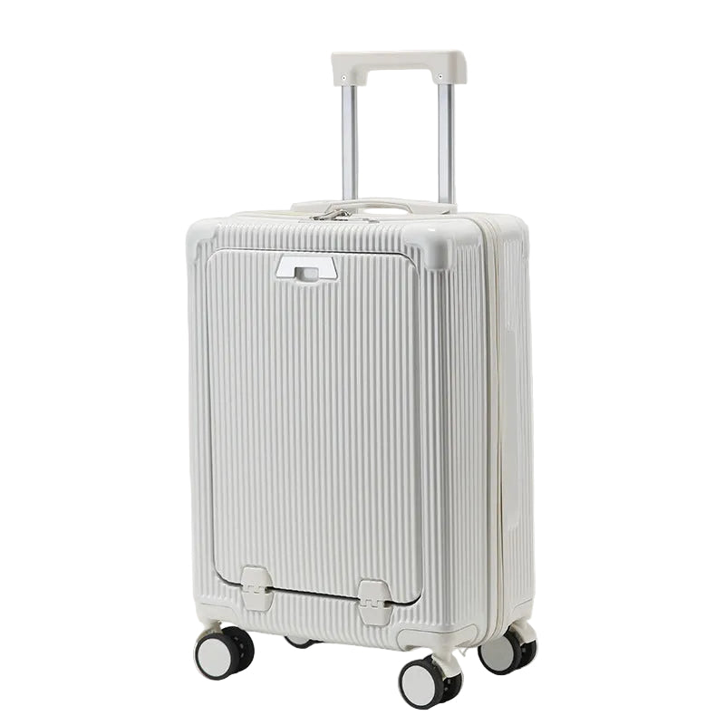 Valise Rigide Extensible Unisexe à Roulettes Maniable 0