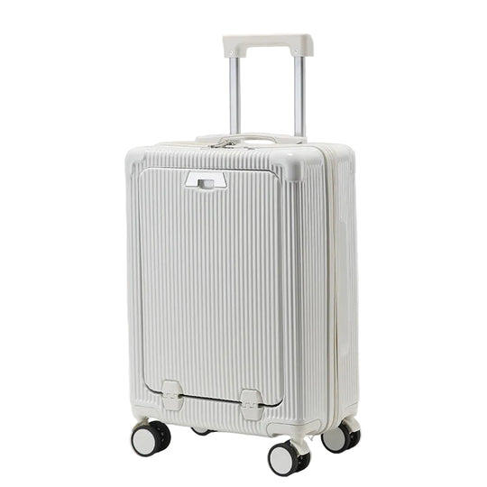 Valise Rigide Extensible Unisexe à Roulettes Maniable 0