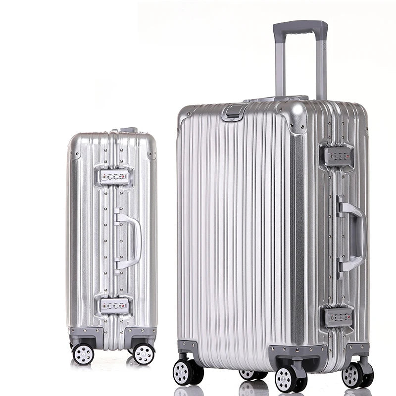 Valise Rigide en Aluminium-Magnésium pour Voyage 0