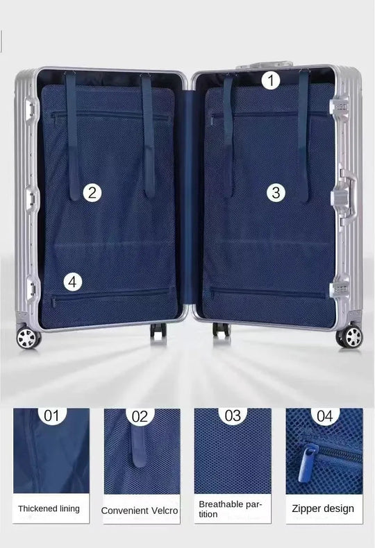 Valise Rigide en Aluminium-Magnésium pour Voyage 2