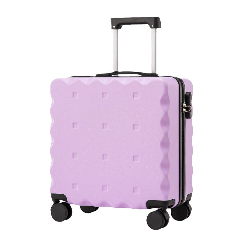 Valise à Roulettes Unisexe Design Texturé Fonctionnel avec Roues Multidirectionnelles 2