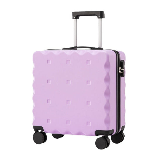 Valise à Roulettes Unisexe Design Texturé Fonctionnel avec Roues Multidirectionnelles 2