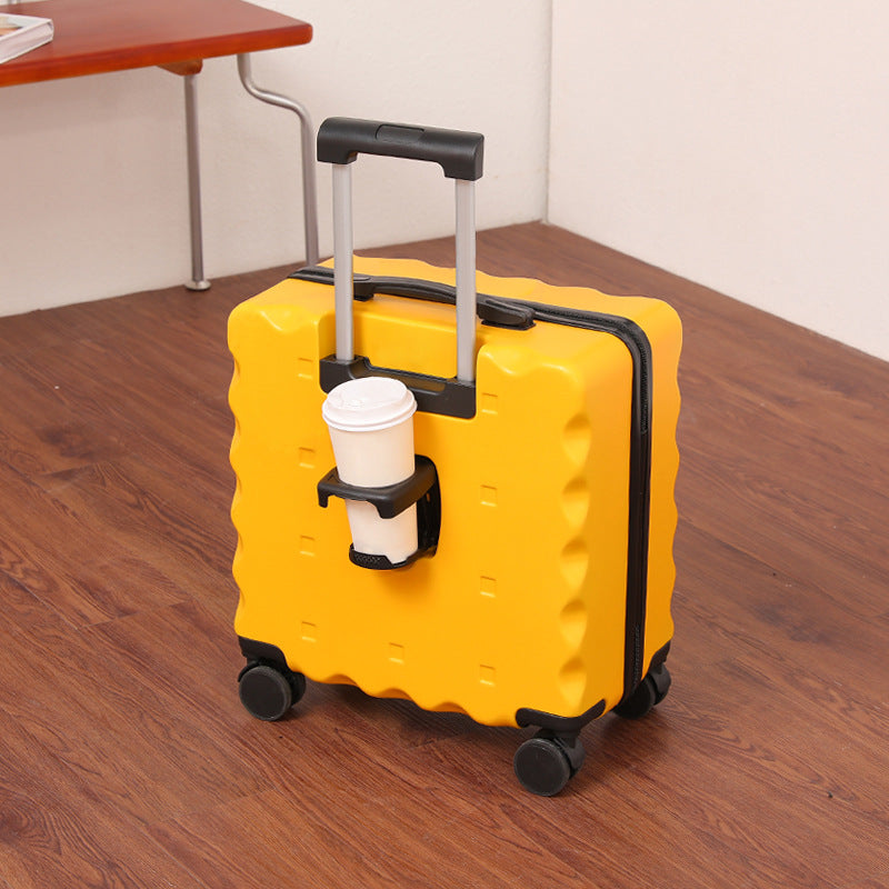 Valise à roulettes compacte unisexe avec porte-gobelet intégré 7
