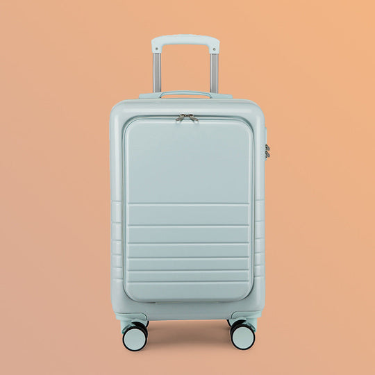 Valise cabine unisexe à roulettes design moderne 8