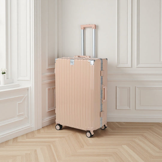 Valise de voyage rigide multi-roues unisexe résistante 2
