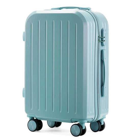 Valise de voyage rigide unisexe à roulettes multidirectionnelles 10