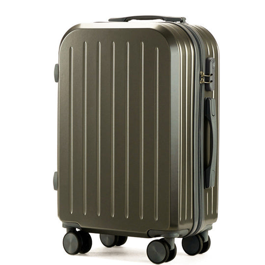 Valise de voyage rigide unisexe à roulettes multidirectionnelles 14
