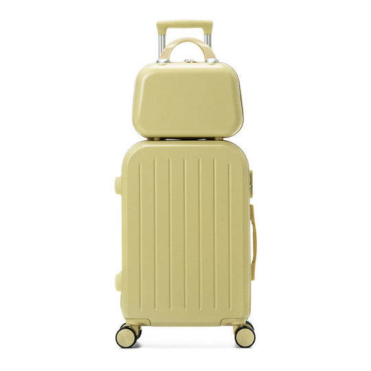 Valise de voyage rigide unisexe à roulettes multidirectionnelles 9