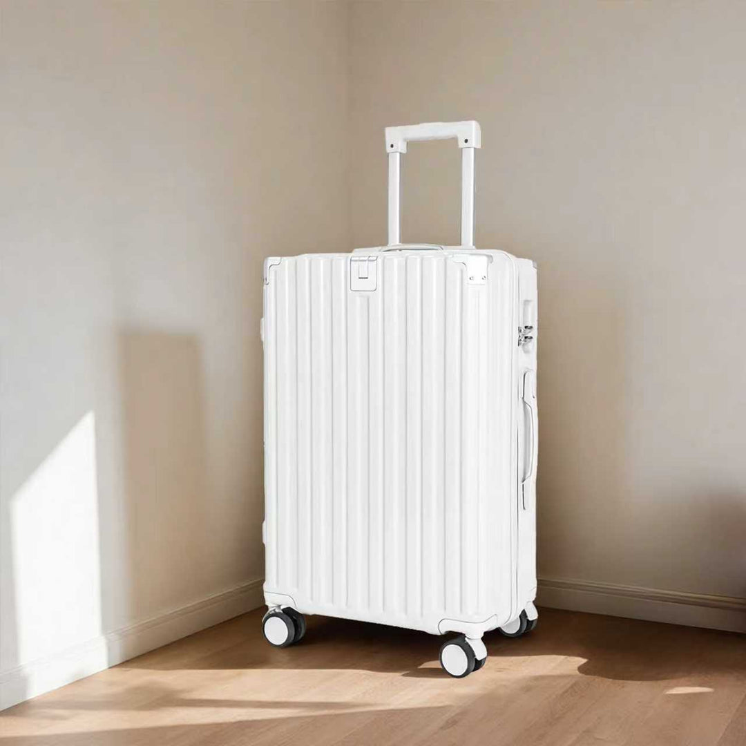 Valise rigide unisexe à plusieurs roues maniables 1