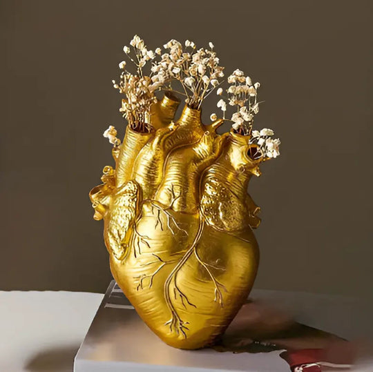 Vase Décoratif En Forme De Cœur Pour Decoration Intérieure Unique 1