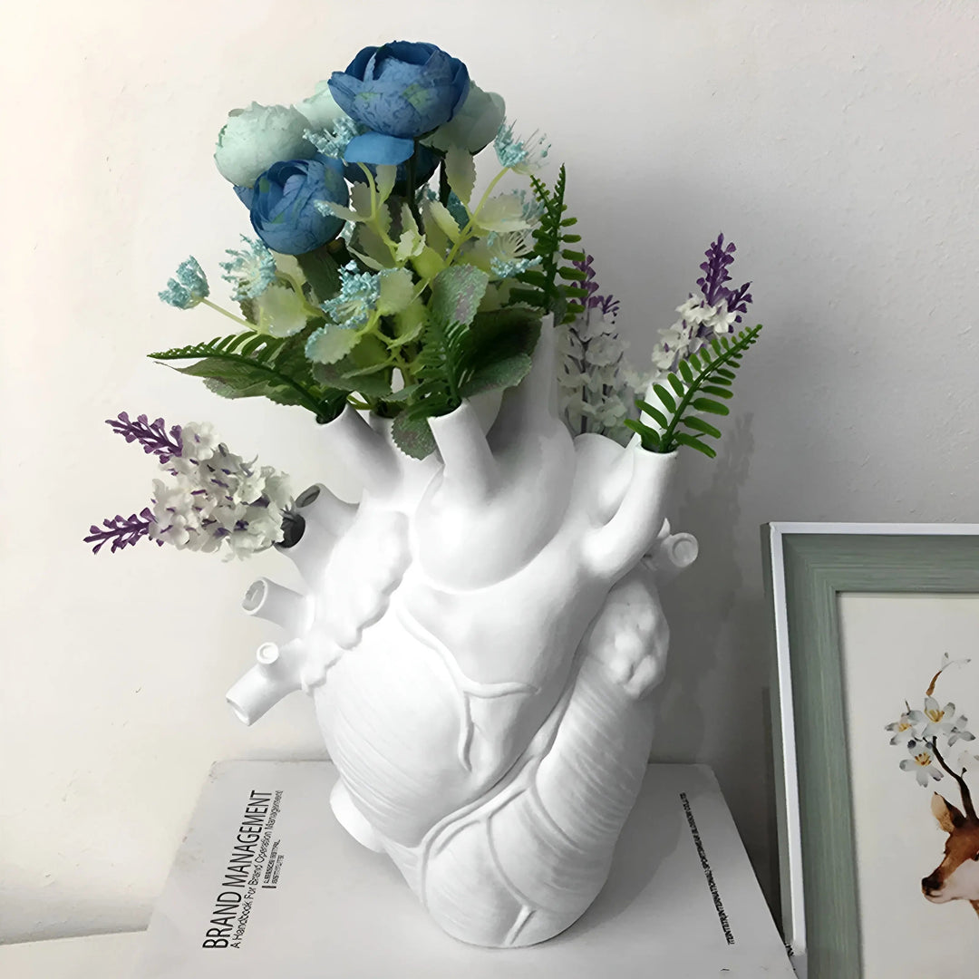 Vase Décoratif En Forme De Cœur Pour Decoration Intérieure Unique 5