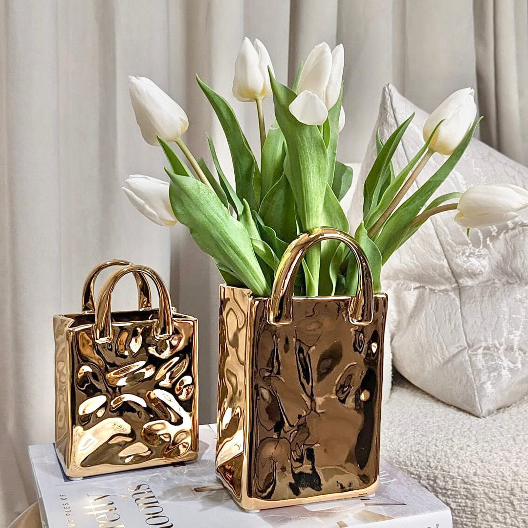 Vase Décoratif en Forme de Sac pour Maison 0