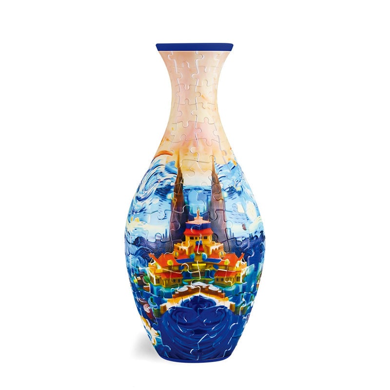 Vase de Puzzle 3D Décoratif pour Fleurs 11