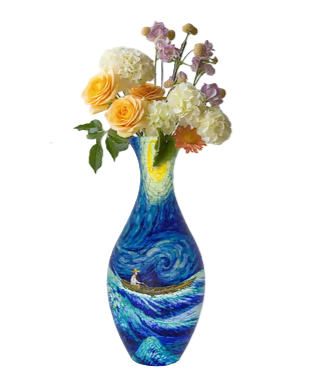 Vase de Puzzle 3D Décoratif pour Fleurs 9