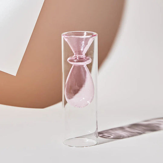 Vase en verre coloré nordique artistique 8