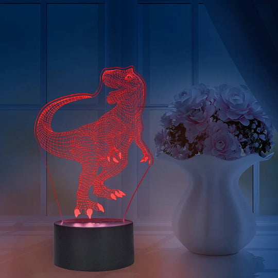 Veilleuse 3D à LED Multicolore USB pour Chambre 0