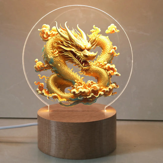 Veilleuse 3D pour intérieur design moderne 6