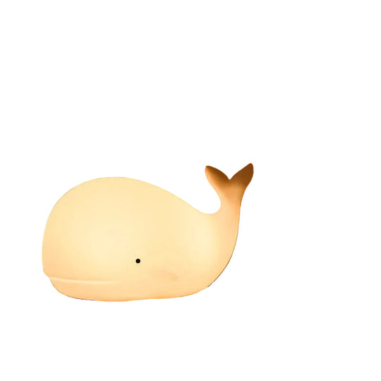 Veilleuse Baleine Mignonne avec Lumière LED Changeante Tactile 0