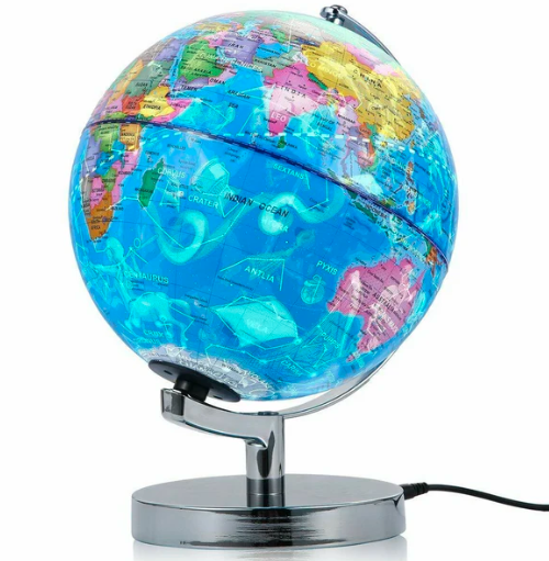 Veilleuse Globe Flottant Éducatif avec Carte des Constellations 1