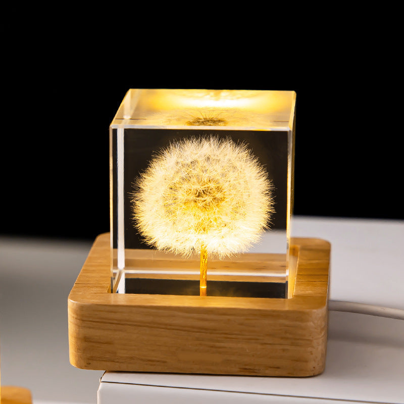 Veilleuse LED Boule de Pissenlit Design 0