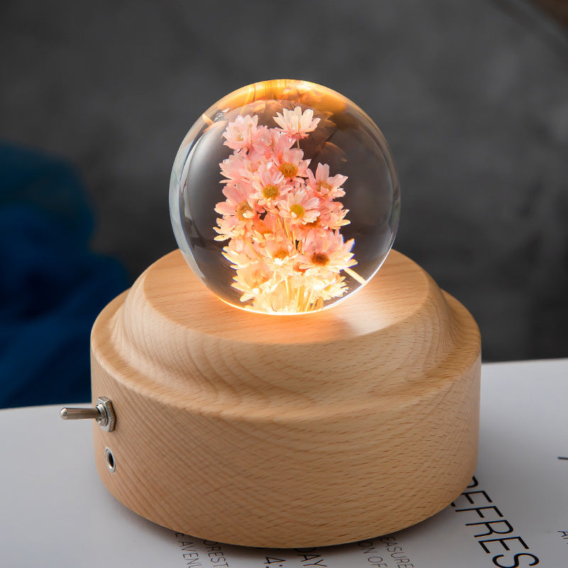 Veilleuse LED Boule de Pissenlit Design 5