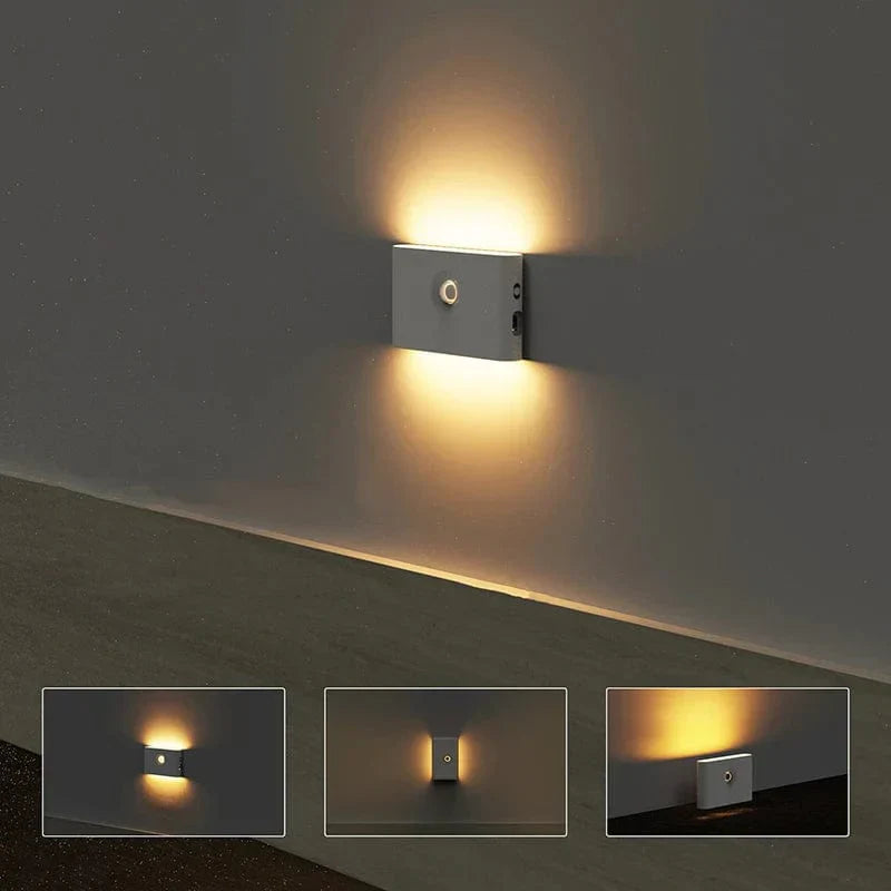 Veilleuse LED Rechargeable avec Détecteur de Mouvement 0