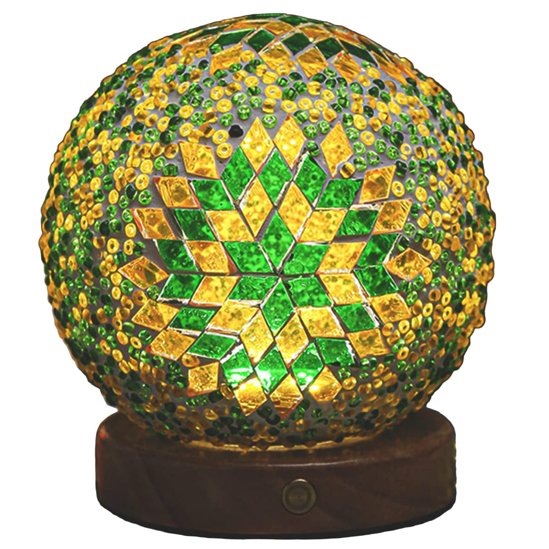 Veilleuse en Verre Mosaïque Boho 0