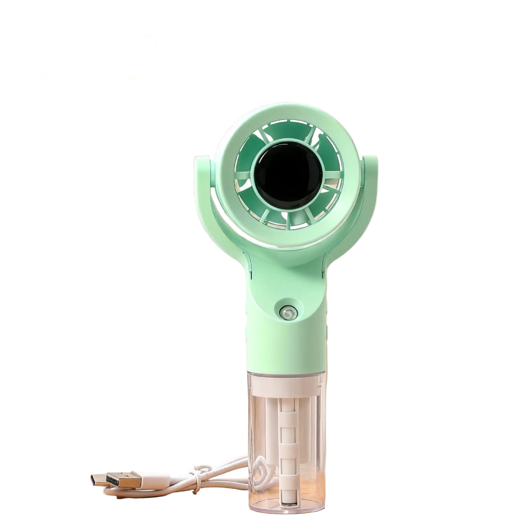 Ventilateur Brumisateur Portable Rechargeable Avec Pulvérisation 0