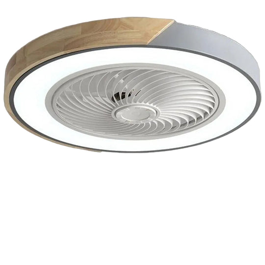 Ventilateur Plafond Silencieux Avec Éclairage LED Intégré Design Moderne 0