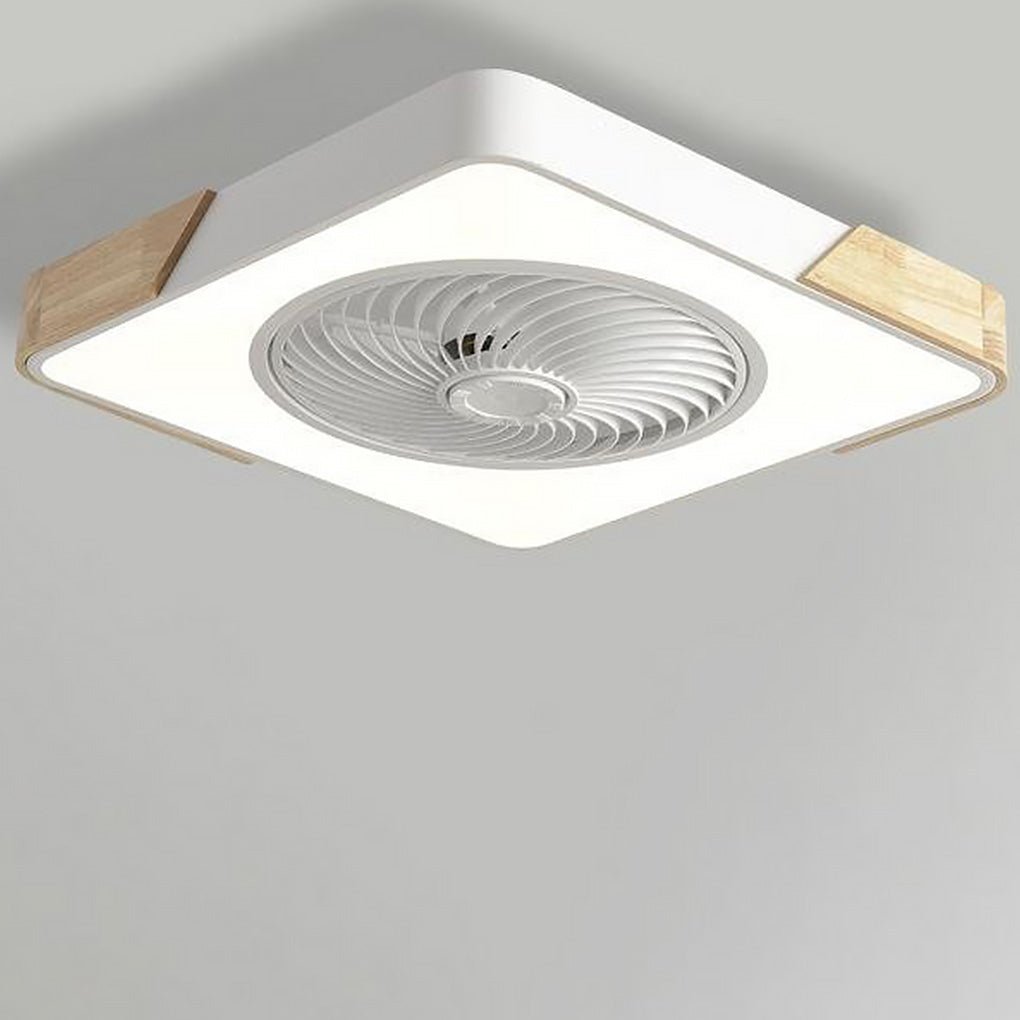 Ventilateur Plafond Silencieux Avec Éclairage LED Intégré Design Moderne 8