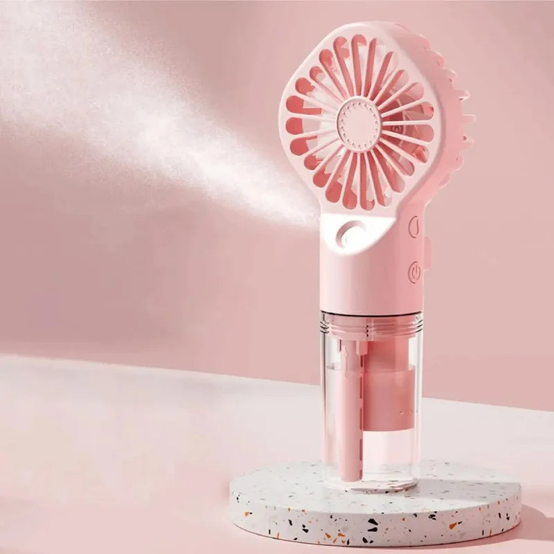 Ventilateur Portable Brumisateur Avec Quatre Vitesses Pour Un Confort Optimal 2