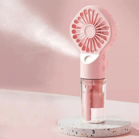 Ventilateur Portable Brumisateur Avec Quatre Vitesses Pour Un Confort Optimal 2