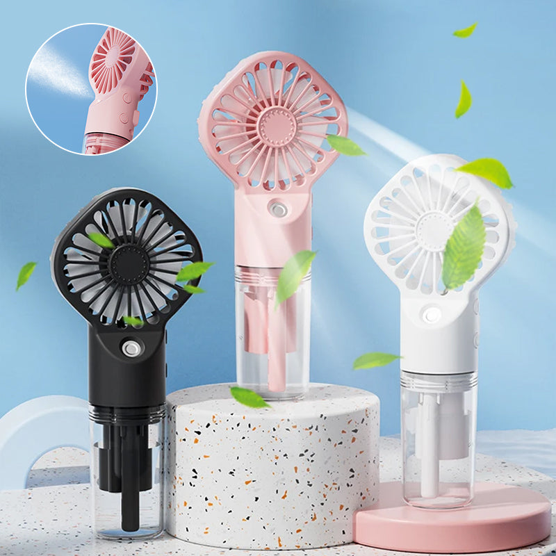 Ventilateur Portable Brumisateur Avec Quatre Vitesses Pour Un Confort Optimal 5