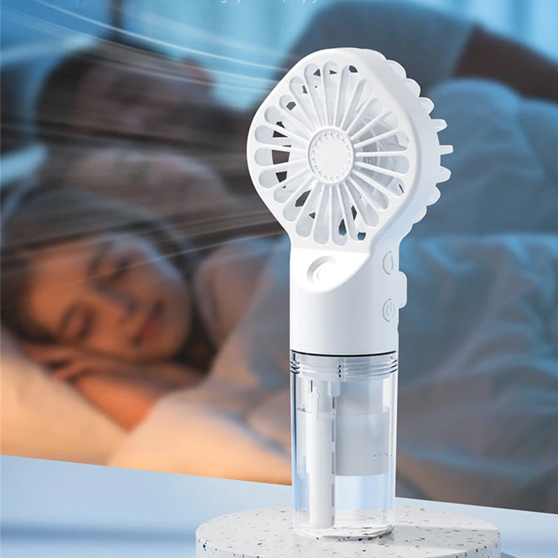Ventilateur Portable Brumisateur Avec Quatre Vitesses Pour Un Confort Optimal 6