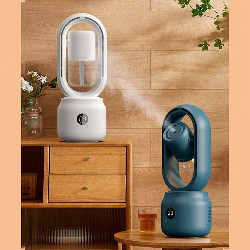 Ventilateur Portable Brumisateur Rechargeable Compact 2