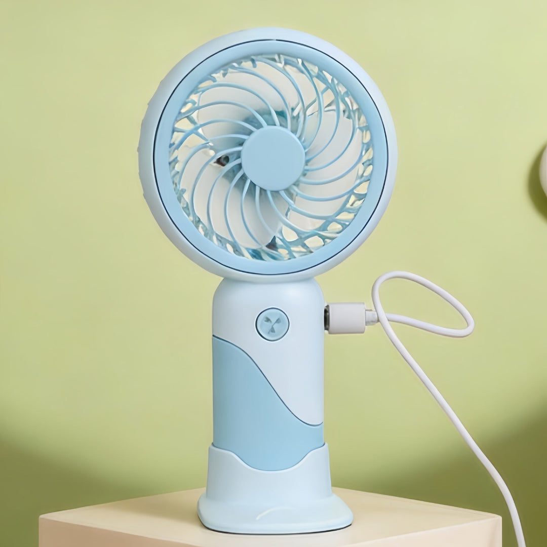 Ventilateur Portable Compact Avec Contrôle de Vitesse Ajustable 4