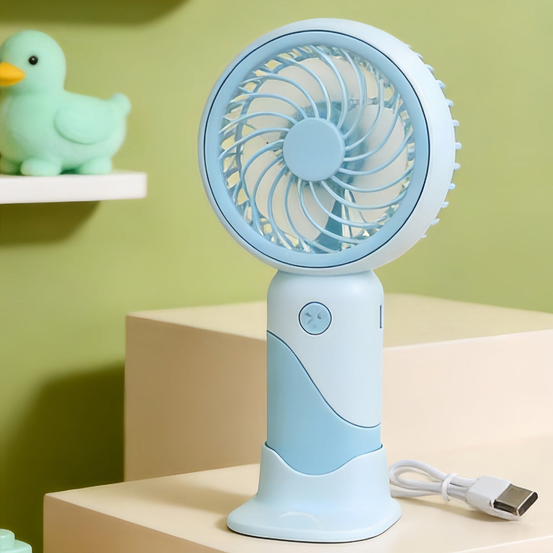 Ventilateur Portable Compact Avec Contrôle de Vitesse Ajustable 8
