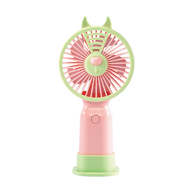 Ventilateur Portable Compact Design Lapin Rechargeable 4