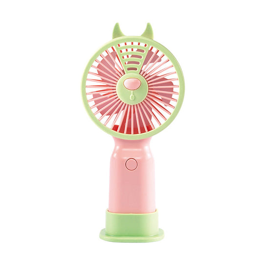 Ventilateur Portable Compact Design Lapin Rechargeable 4