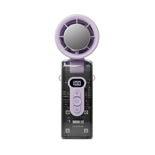 Ventilateur Portable Compact Rechargeable Silencieux pour Femme et Homme 2