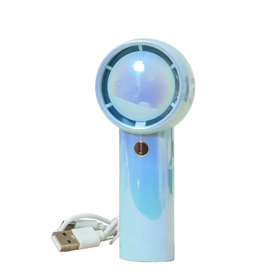 Ventilateur Portable Compact Rechargeable avec Débit d'Air Réglable 0