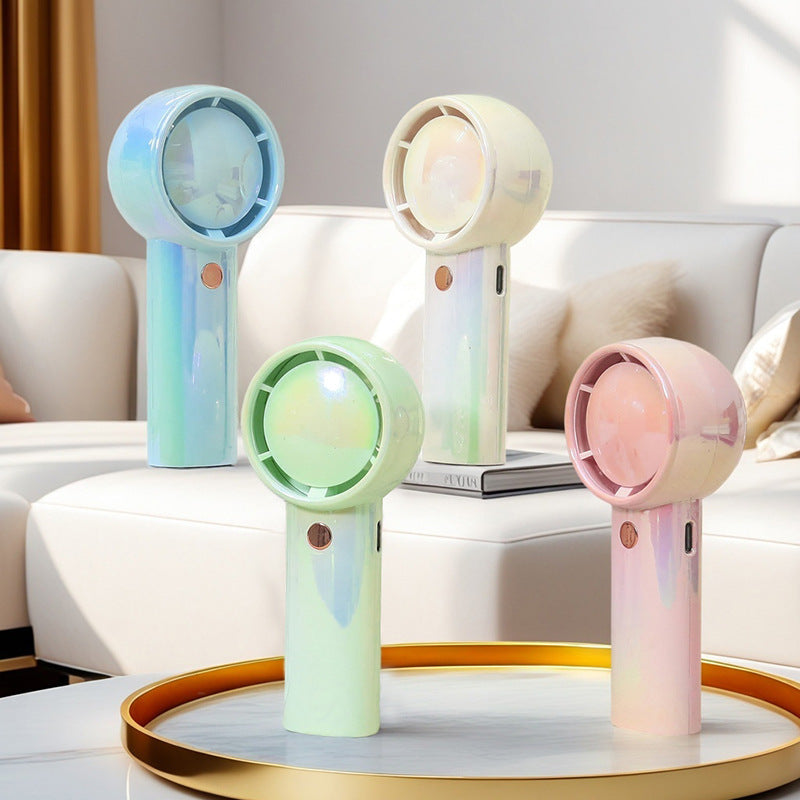 Ventilateur Portable Compact Rechargeable avec Débit d'Air Réglable 1