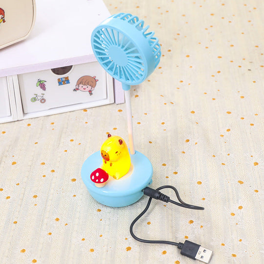 Ventilateur Portable Design Panda LED Rechargeable 4