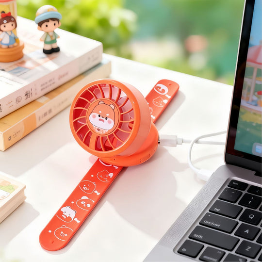 Ventilateur Portable Femme Design Animal 3