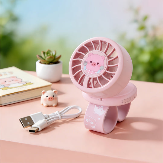 Ventilateur Portable Femme Design Animal 4