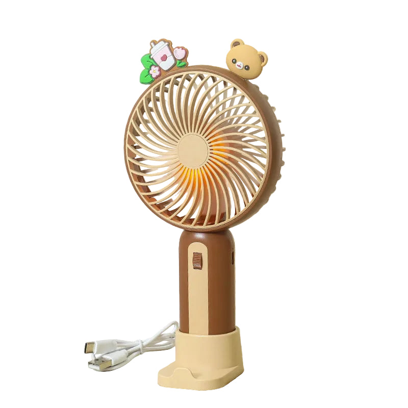 Ventilateur Portable Femme Design Animalier 0