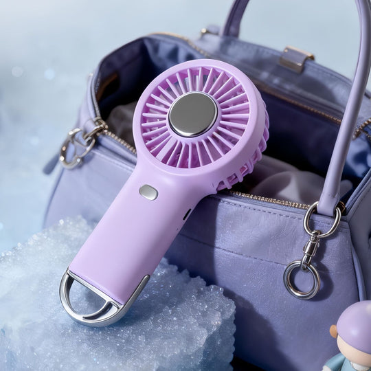Ventilateur Portable Femme Design Élégant 2