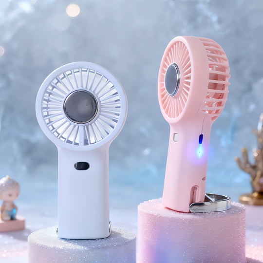 Ventilateur Portable Femme Design Élégant 3